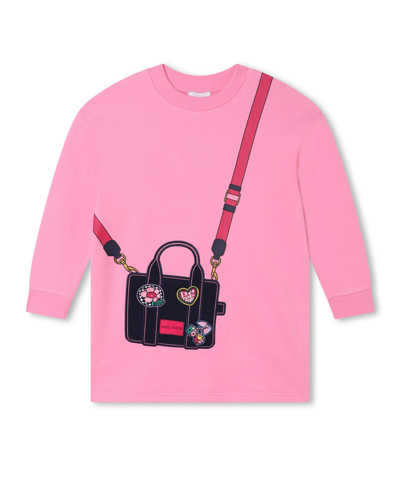 Marc Jacobs Ladies Pretty In Pink Sweatshirt, Size Small