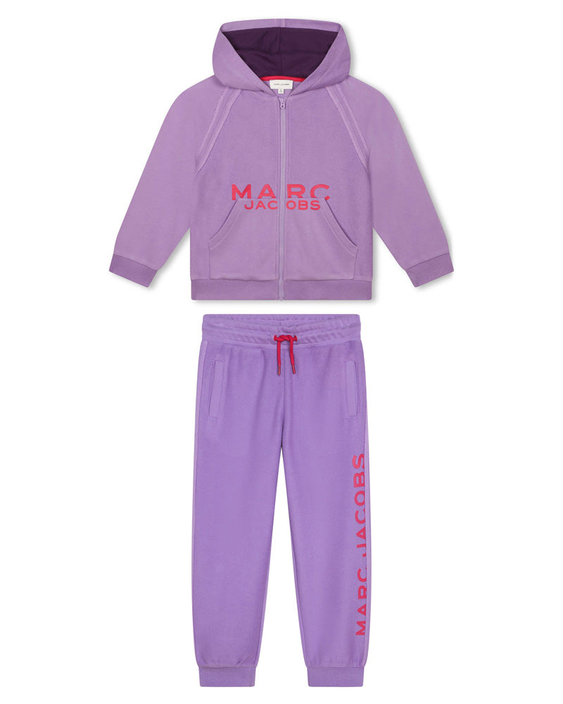 Girls Purple Tracksuit