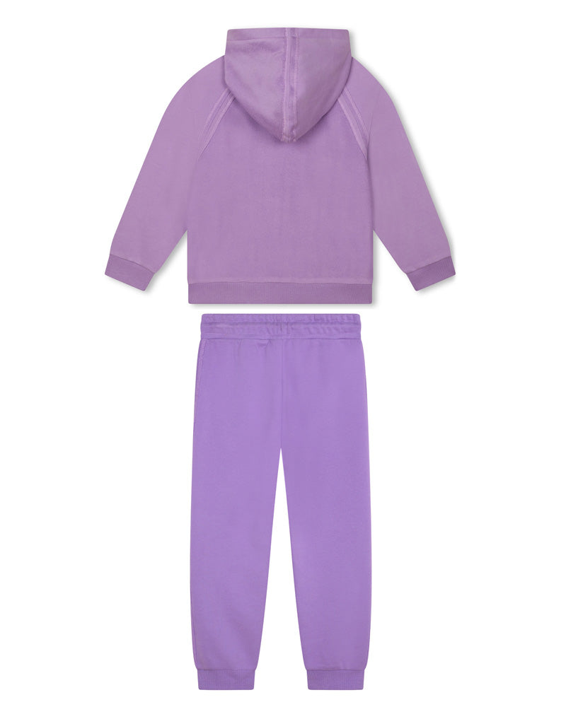 Girls Purple Tracksuit