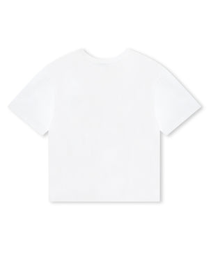 
  
    Marc
  
    Jacobs
  
 Girls White T-Shirt