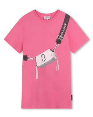 
  
    Marc
  
    Jacobs
  
 Girls Pink T-Shirt Dress