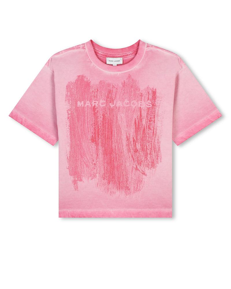 Girls Fuchsia Logo T-Shirt