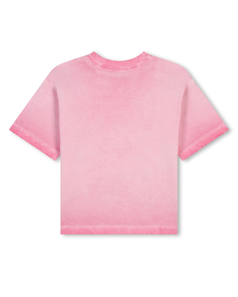 Girls Fuchsia Logo T-Shirt