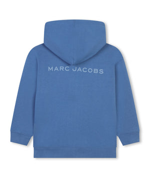 
  
    Marc
  
    Jacobs
  
 Boys Blue Zip Cotton Hoodie