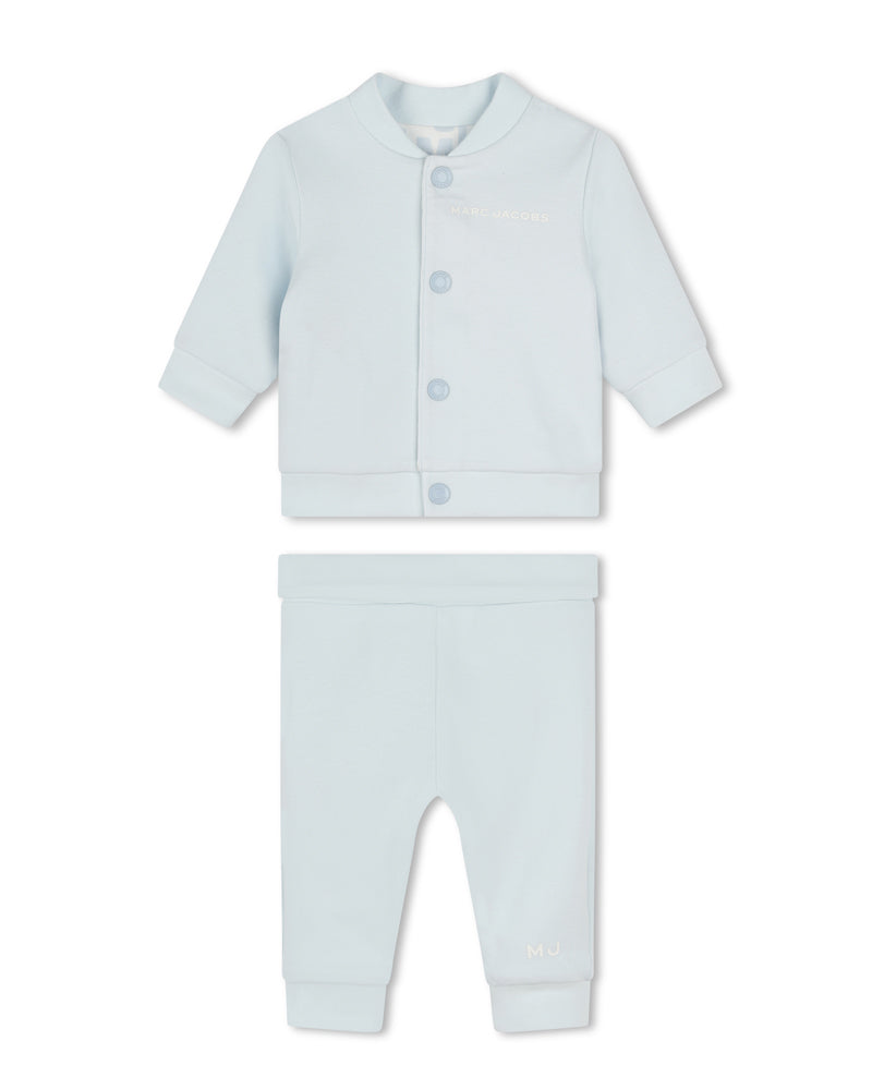 Baby Boys Blue 3 Piece Tracksuit Set