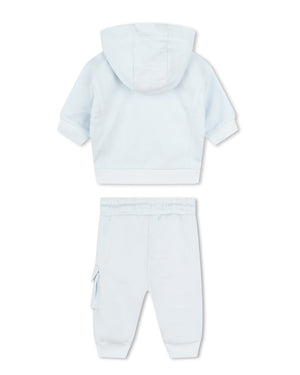 
  
    Marc
  
    Jacobs
  
 Baby Boys Blue Hooded Tracksuit Set