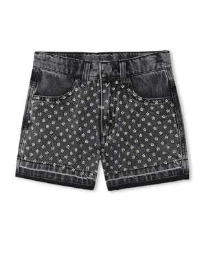 
  
    Marc
  
    Jacobs
  
 Girls Black Denim Diamanté Shorts