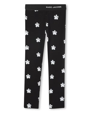 
  
    Marc
  
    Jacobs
  
 Girls Black Daisy Leggings