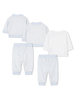
  
    Marc
  
    Jacobs
  
 Baby Boys Blue Reversible Tracksuit Set