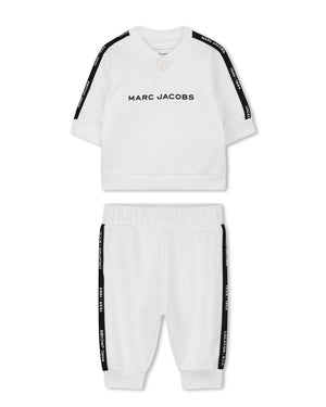 
  
    Marc
  
    Jacobs
  
 Baby Boys Ivory Logo Tracksuit