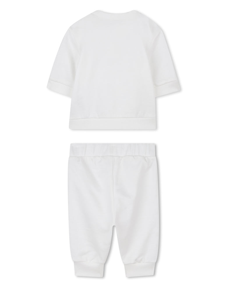 Baby Boys Ivory Logo Tracksuit