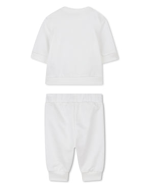 
  
    Marc
  
    Jacobs
  
 Baby Boys Ivory Logo Tracksuit