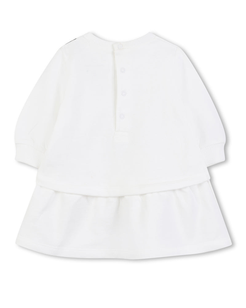 Baby Girls Ivory Purse Dress