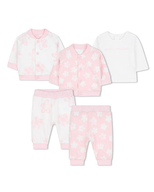 
  
    Marc
  
    Jacobs
  
 Baby Girls Pink Reversible Tracksuit Set