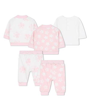 
  
    Marc
  
    Jacobs
  
 Baby Girls Pink Reversible Tracksuit Set