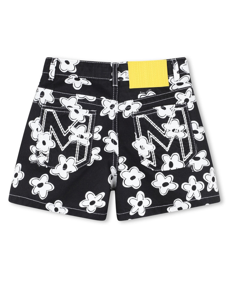 
  
    Marc
  
    Jacobs
  
 Girls Black Daisy Shorts