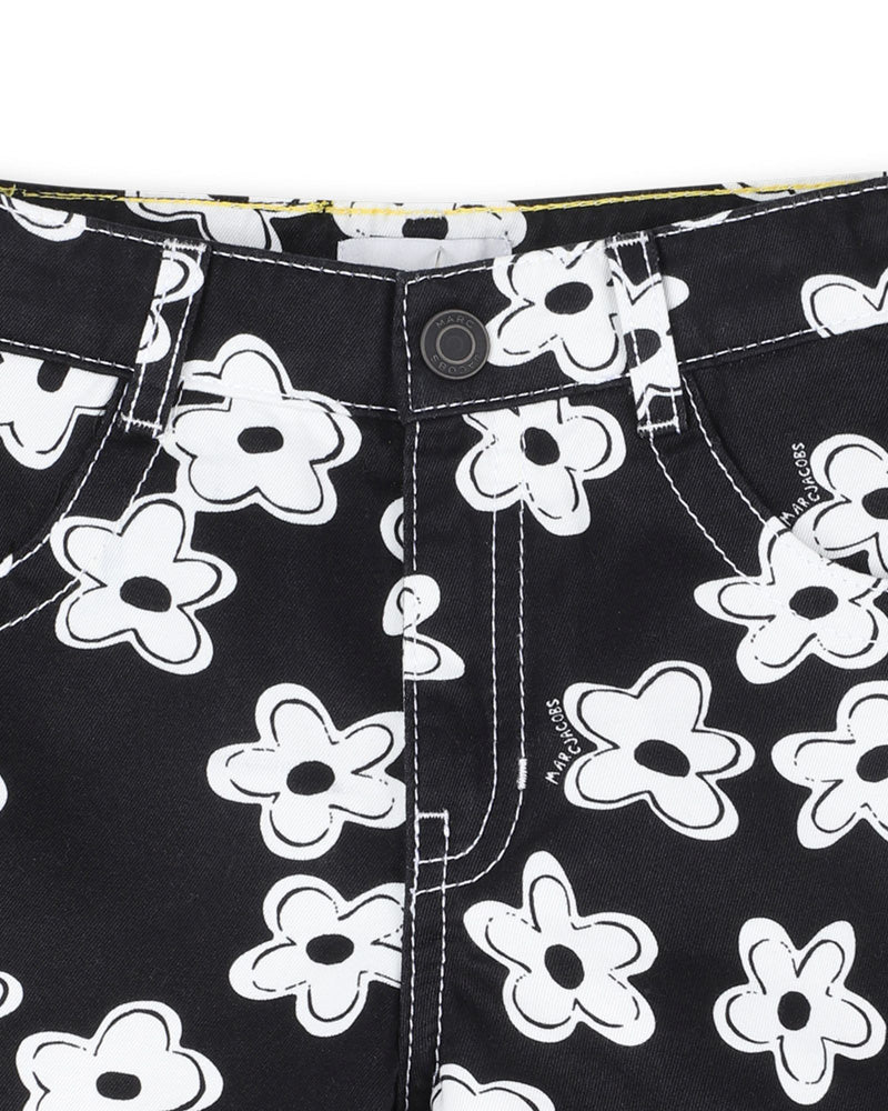 
  
    Marc
  
    Jacobs
  
 Girls Black Daisy Shorts