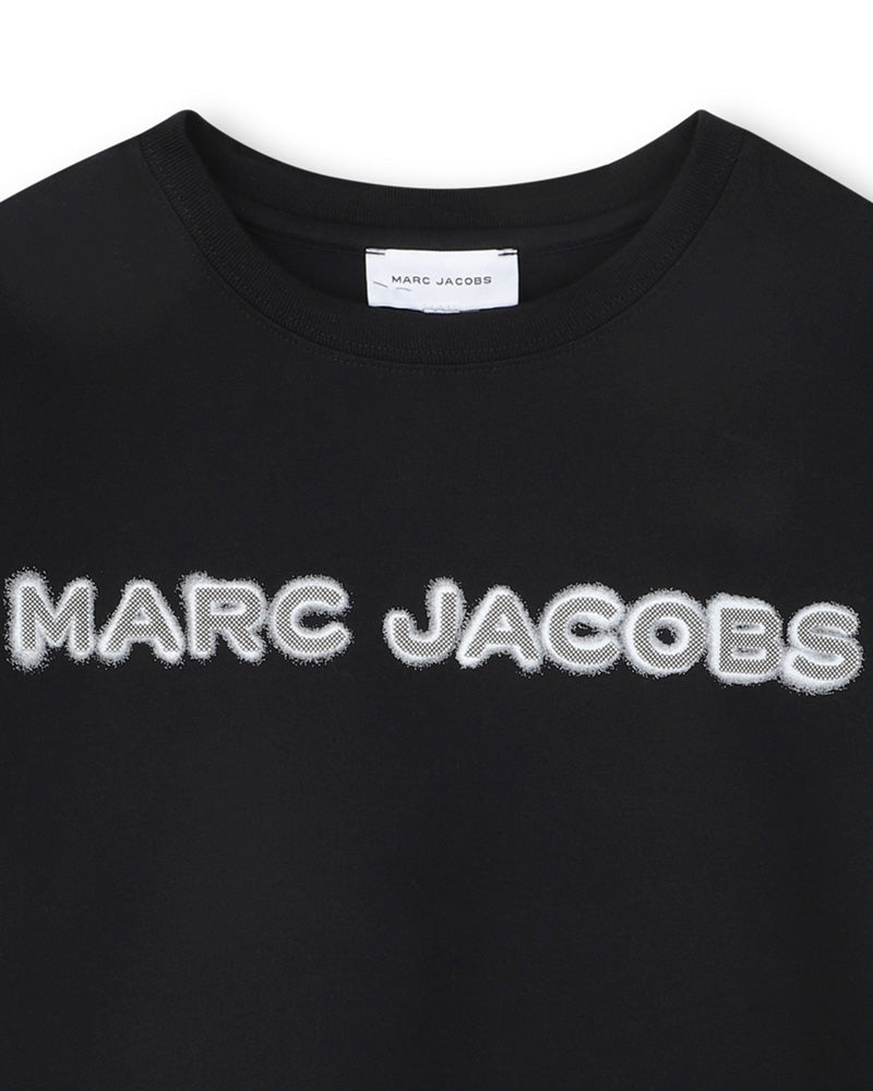 
  
    Marc
  
    Jacobs
  
 Boys Black Logo T-Shirt