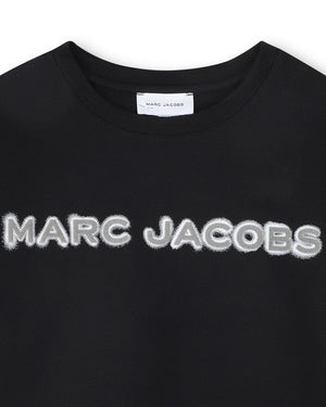 
  
    Marc
  
    Jacobs
  
 Boys Black Logo T-Shirt