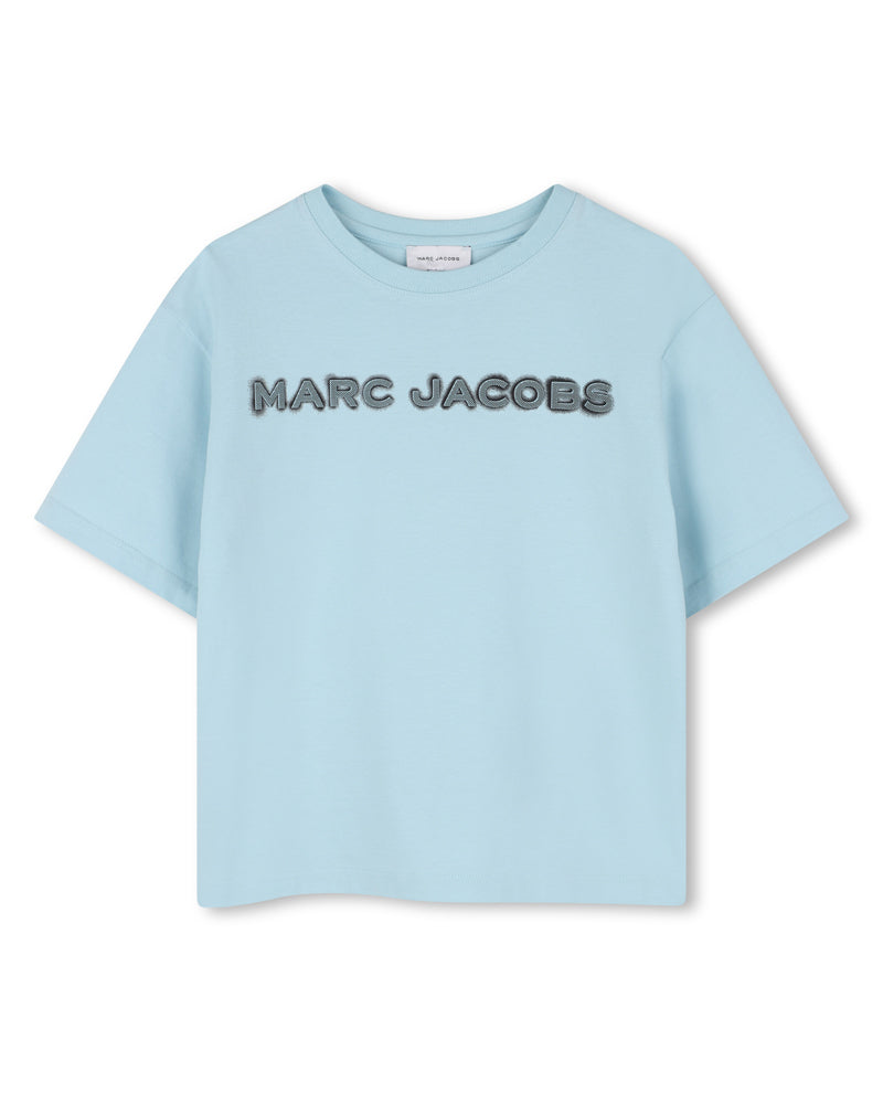 
  
    Marc
  
    Jacobs
  
 Boys Blue Logo T-Shirt