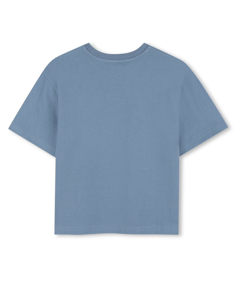 
  
    Marc
  
    Jacobs
  
 Boys Blue Belt Bag T-Shirt