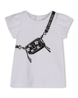 
  
    Marc
  
    Jacobs
  
 Baby Girls White Purse Dress