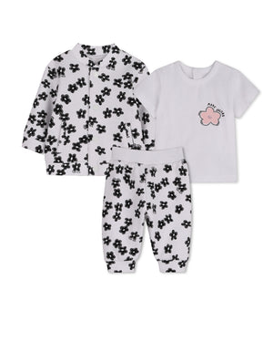 
  
    Marc
  
    Jacobs
  
 Baby Girls White Daisy Print Tracksuit Set