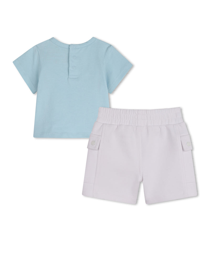 
  
    Marc
  
    Jacobs
  
 Baby Boys Blue T & Short Set