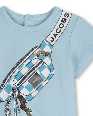 
  
    Marc
  
    Jacobs
  
 Baby Boys Blue T & Short Set