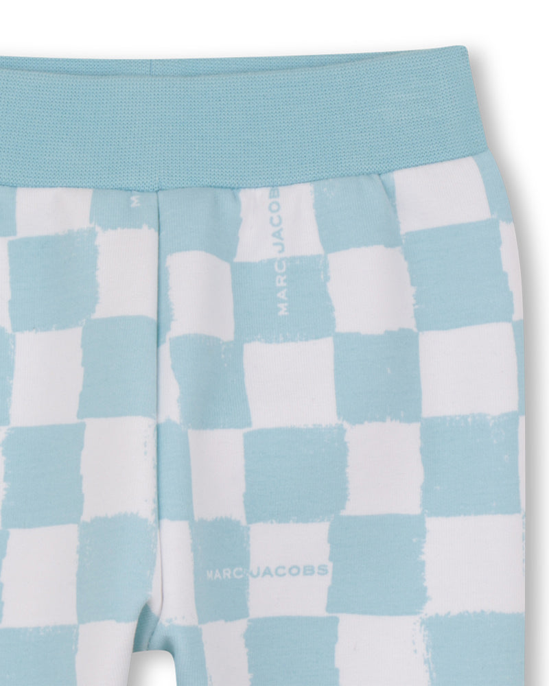 
  
    Marc
  
    Jacobs
  
 Baby Boys Blue Check Tracksuit Set