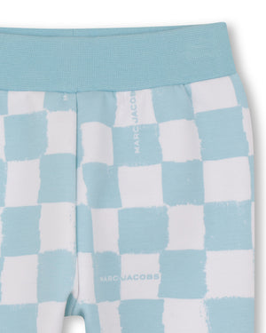 
  
    Marc
  
    Jacobs
  
 Baby Boys Blue Check Tracksuit Set
