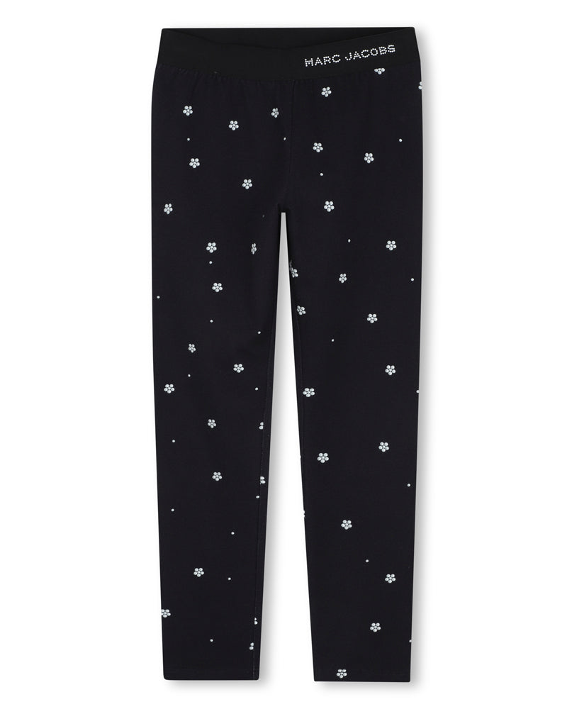 
  
    Marc
  
    Jacobs
  
 Girls Black Daisy Leggings