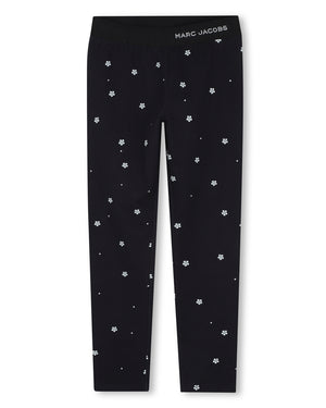 
  
    Marc
  
    Jacobs
  
 Girls Black Daisy Leggings
