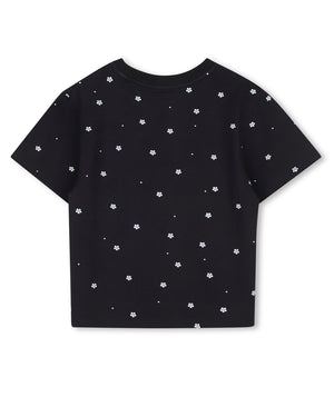 
  
    Marc
  
    Jacobs
  
 Girls Black Daisy Logo T-Shirt
