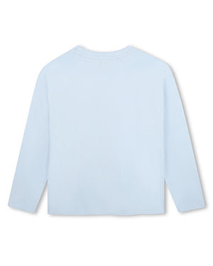 
  
    Marc
  
    Jacobs
  
 Boys Blue Cotton Logo Top