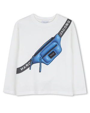
  
    Marc
  
    Jacobs
  
 Boys White Belt Bag Top