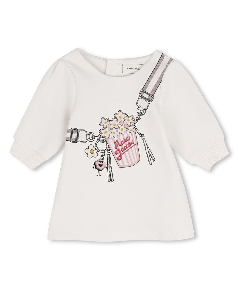 
  
    Marc
  
    Jacobs
  
 Baby Girls Ivory Sweater Dress