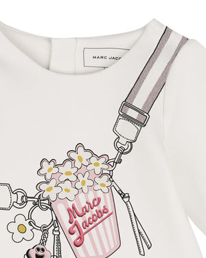 
  
    Marc
  
    Jacobs
  
 Baby Girls Ivory Sweater Dress