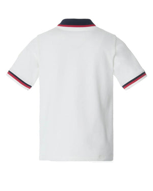 
  
    Moncler
  
    Enfant
  
 Boys White Cotton Polo