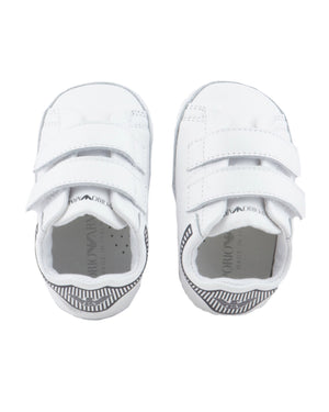 
  
    Emporio
  
    Armani
  
 Baby White Eagle Sneakers