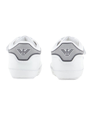 
  
    Emporio
  
    Armani
  
 Baby White Eagle Sneakers