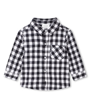 
  
    Carrément
  
    Beau
  
 Boys Navy Flannel Shirt