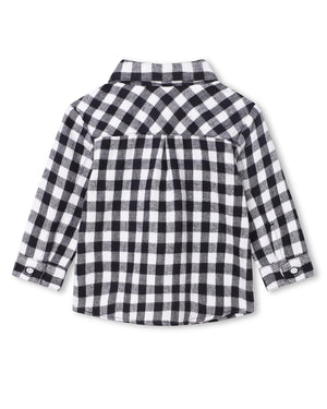 
  
    Carrément
  
    Beau
  
 Boys Navy Flannel Shirt