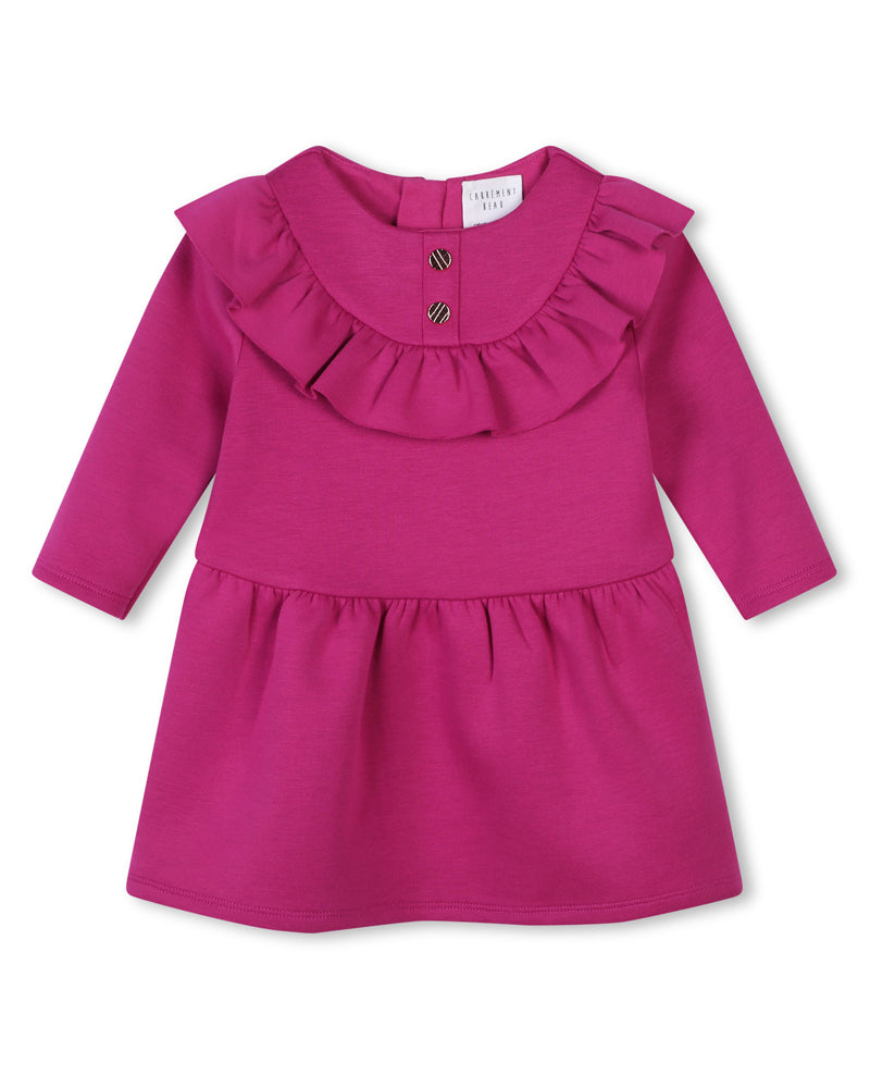 Girls Fuchsia Dress