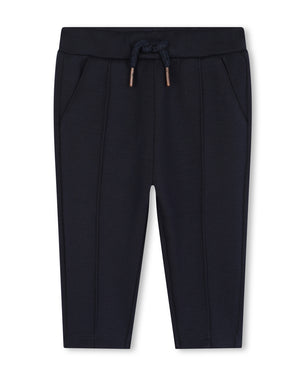
  
    Carrément
  
    Beau
  
 Boys Navy Elastic Waist Pant