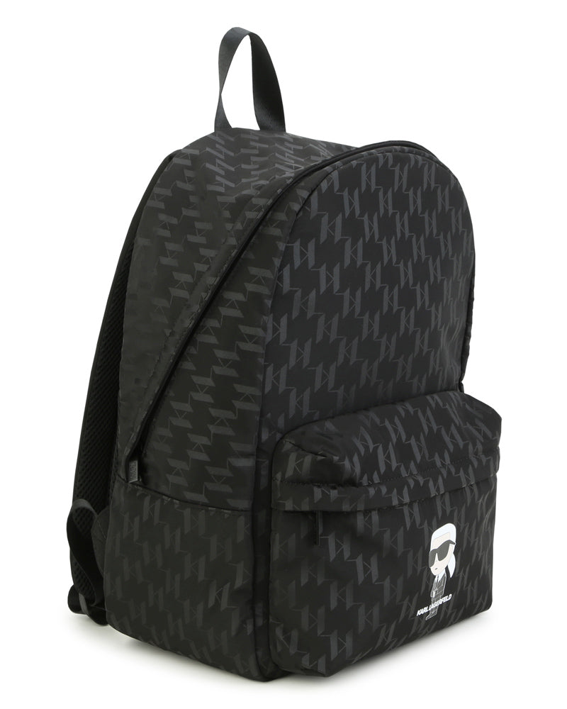 Boys black backpack sale