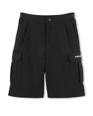 
  
    Karl
  
    Lagerfeld
  
    Kids
  
 Boys Black Bermuda Shorts
