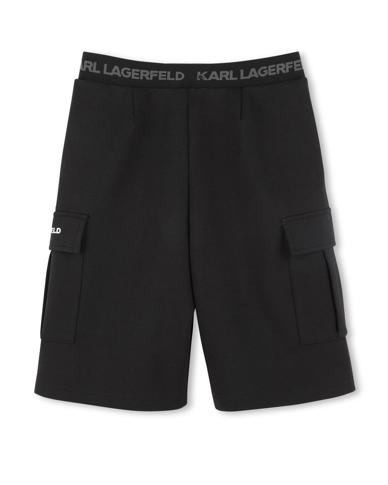 
  
    Karl
  
    Lagerfeld
  
    Kids
  
 Boys Black Bermuda Shorts