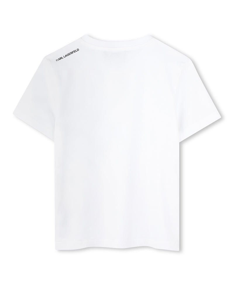 
  
    Karl
  
    Lagerfeld
  
    Kids
  
 Boys White Cotton Icon T-Shirt