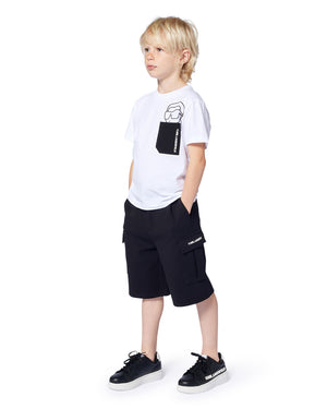 
  
    Karl
  
    Lagerfeld
  
    Kids
  
 Boys White Cotton Icon T-Shirt